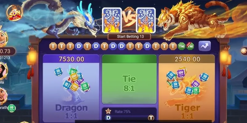 Nắm bắt luật chơi Dragon Tiger chi tiết